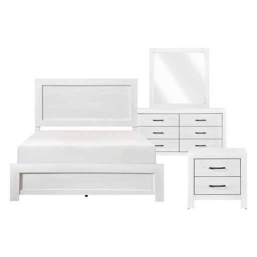 Corbin Queen Bed Set White image