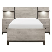 Zephyr-5pc Set Twin Wall Bed (TB+2NS+2NS-P) image
