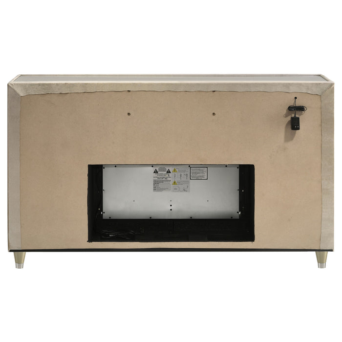 Lorient LED Dresser with Flame Visualizer