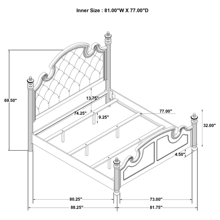 Celina Eastern King & Queen Bed