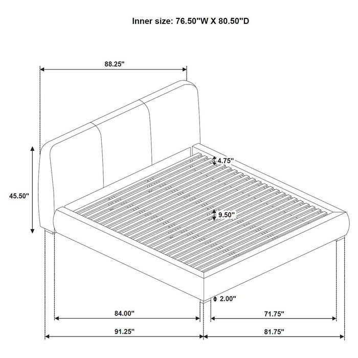 Mokena Panel Platform Bed