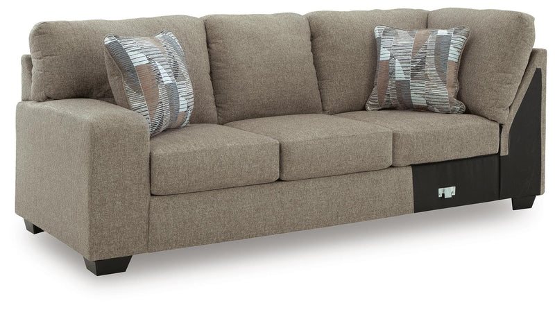 Seccional Newellen con chaise longue