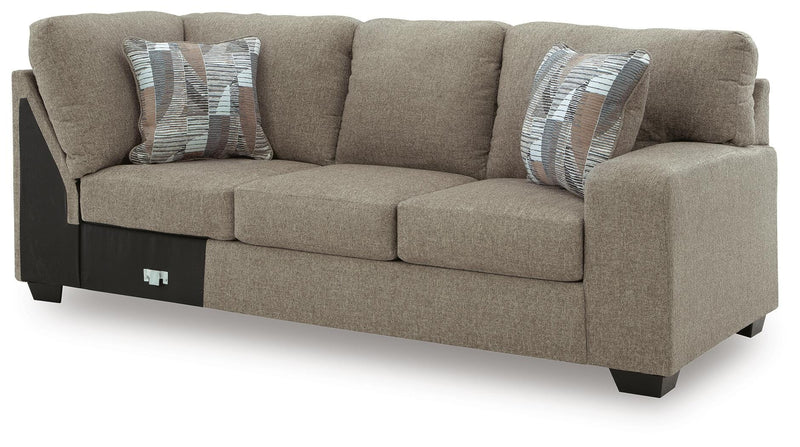 Seccional Newellen con chaise longue