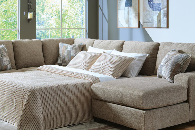 Seccional con chaise Newellen Sleeper
