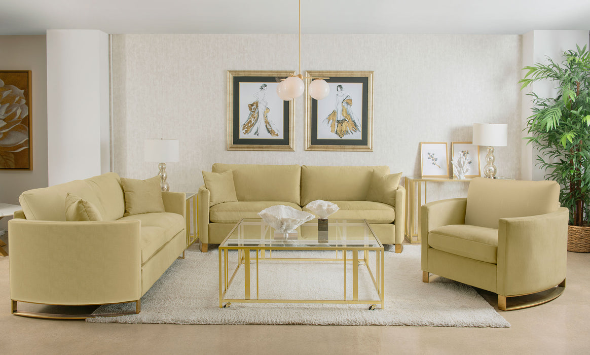 Corliss Stationary Loveseats