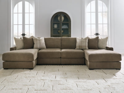 Seccional doble tipo chaise Camellia-Court