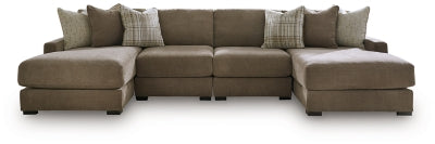 Seccional doble tipo chaise Camellia-Court