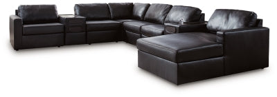 Modmax II Sectional with Chaise and Audio Consoles
