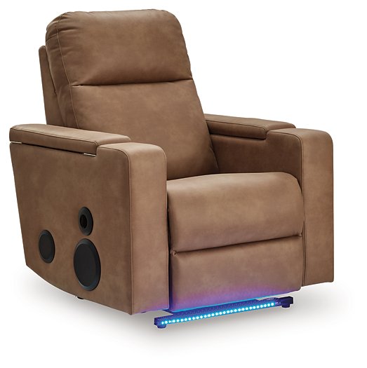 Sillón reclinable deslizante Lorrenton con sistema de audio