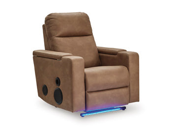 Sillón reclinable deslizante Lorrenton con sistema de audio