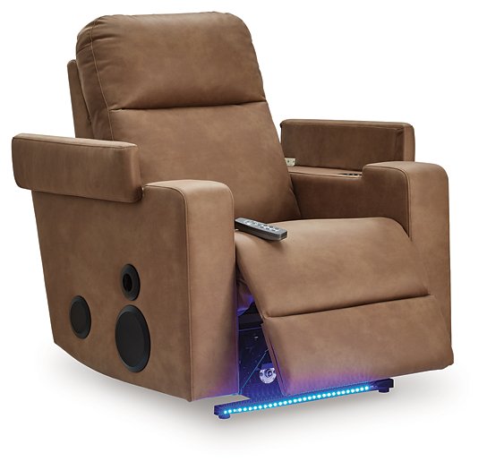 Sillón reclinable deslizante Lorrenton con sistema de audio