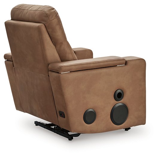 Sillón reclinable deslizante Lorrenton con sistema de audio
