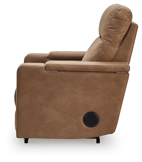 Sillón reclinable deslizante Lorrenton con sistema de audio