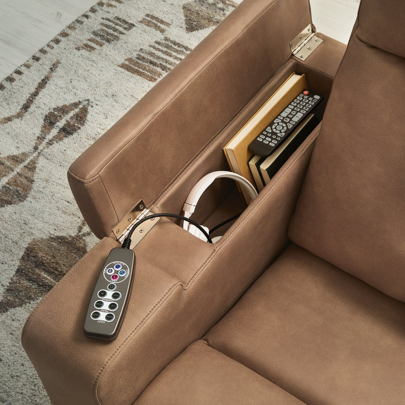Sillón reclinable deslizante Lorrenton con sistema de audio