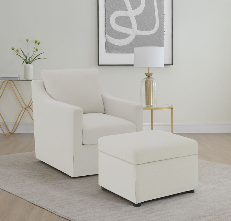 Winter Swivel Accent Chair
