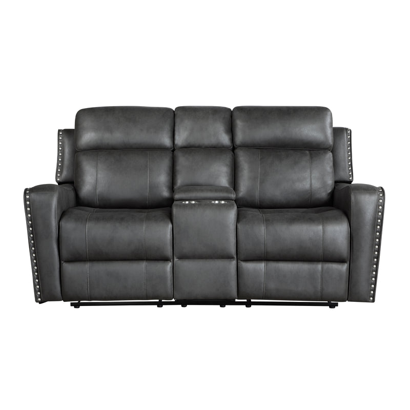 Kellen-Power Double Reclining Love Seat with Center Console image