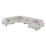 Tinley-(6)6-Piece Modular Sectional with Chaise image