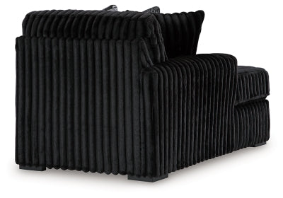 Sofá seccional Midnight-Madness con chaise longue