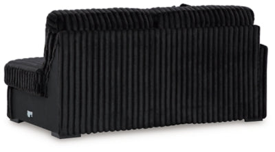 Sofá seccional Midnight-Madness con chaise longue