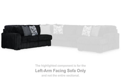 Sofá seccional Midnight-Madness con chaise longue