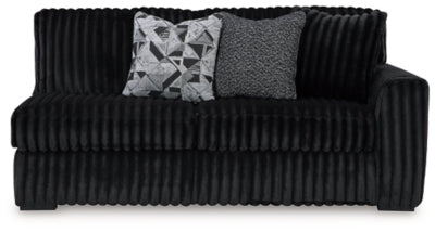 Sofá seccional Midnight-Madness con chaise longue