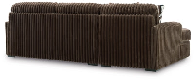 Sofá seccional Midnight-Madness con chaise longue