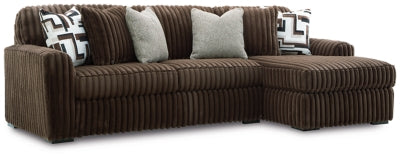 Sofá seccional Midnight-Madness con chaise longue