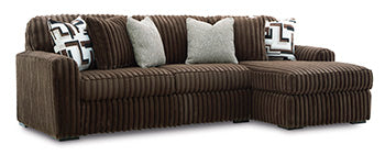 Sofá seccional Midnight-Madness con chaise longue