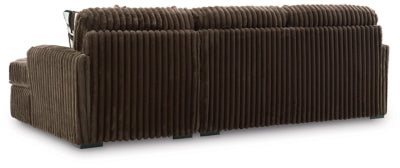 Sofá seccional Midnight-Madness con chaise longue