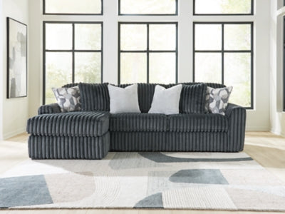 Sofá seccional Midnight-Madness con chaise longue