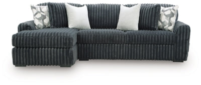 Sofá seccional Midnight-Madness con chaise longue
