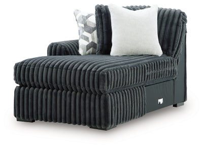 Sofá seccional Midnight-Madness con chaise longue