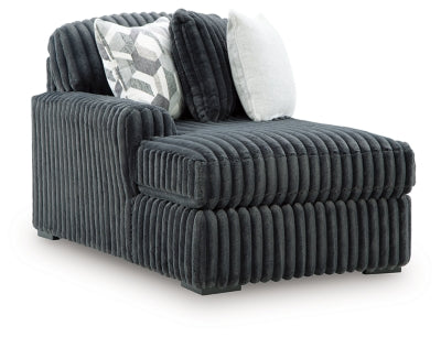 Sofá seccional Midnight-Madness con chaise longue