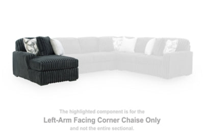 Sofá seccional Midnight-Madness con chaise longue