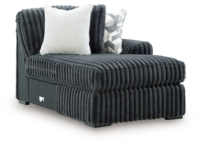 Sofá seccional Midnight-Madness con chaise longue