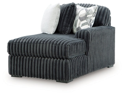 Sofá seccional Midnight-Madness con chaise longue