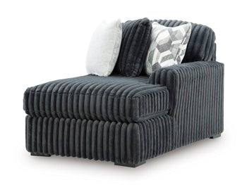 Sofá seccional Midnight-Madness con chaise longue