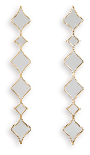 Juego de espejos decorativos Harriswood (juego de 2)