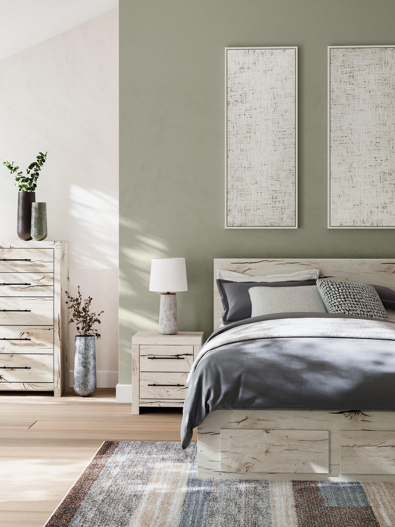 Lawroy Panel Storage Bed