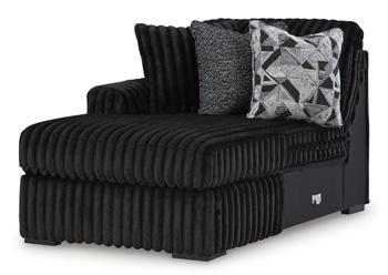 Sofá seccional Midnight-Madness con chaise longue