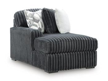 Sofá seccional Midnight-Madness con chaise longue