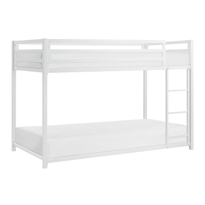 B2010WH-1 - Twin/Twin Bunk Bed