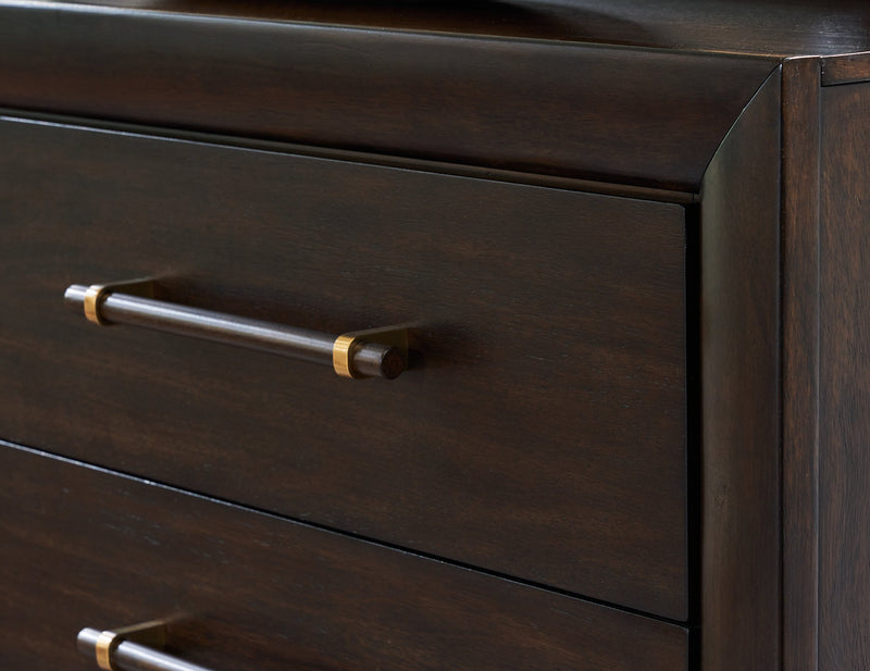 Dantenton Dresser and Mirror