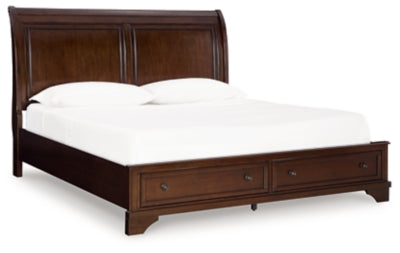 Cama con almacenaje Trellington Sleigh