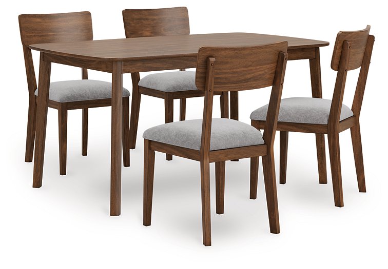 Mesa de comedor y 4 sillas Tameride (Juego de 5)