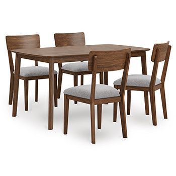 Mesa de comedor y 4 sillas Tameride (Juego de 5)