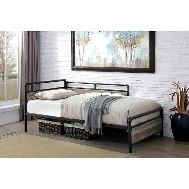 Cama de día Vidar Sand Black