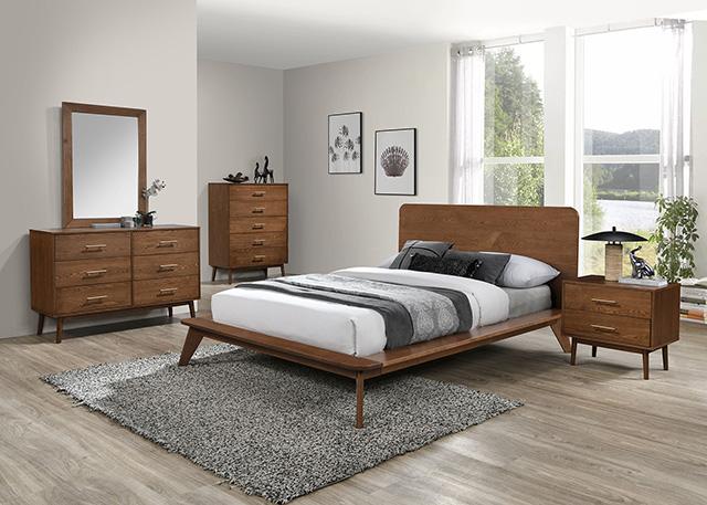 Dormitorio Queen Stathelle de 5 piezas