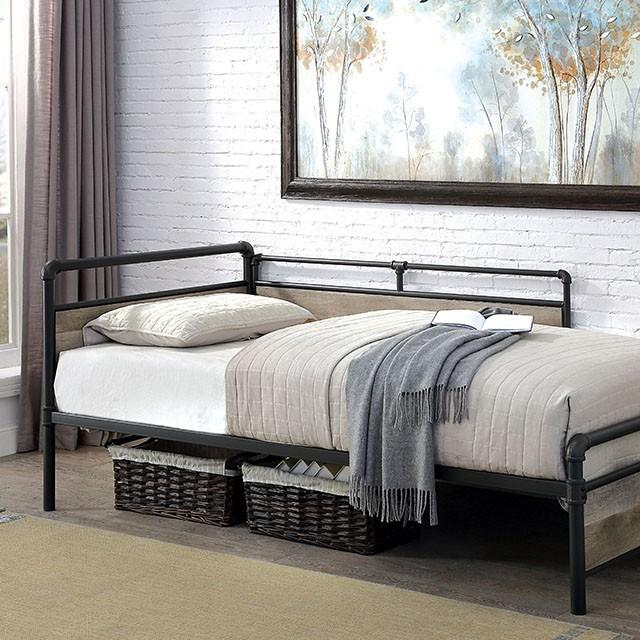 Cama de día Vidar Sand Black