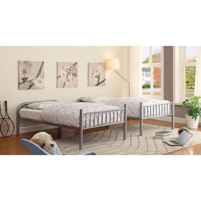 Litera individual/individual de metal plateado RAINBOW